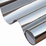 Building Materials: One Way Mirror Privacy Reflection Window Tint Film STOP HEAT 24Ft x 2Ft