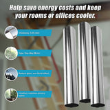 Building Materials: One Way Mirror Privacy Reflection Window Tint Film STOP HEAT 24Ft x 2Ft