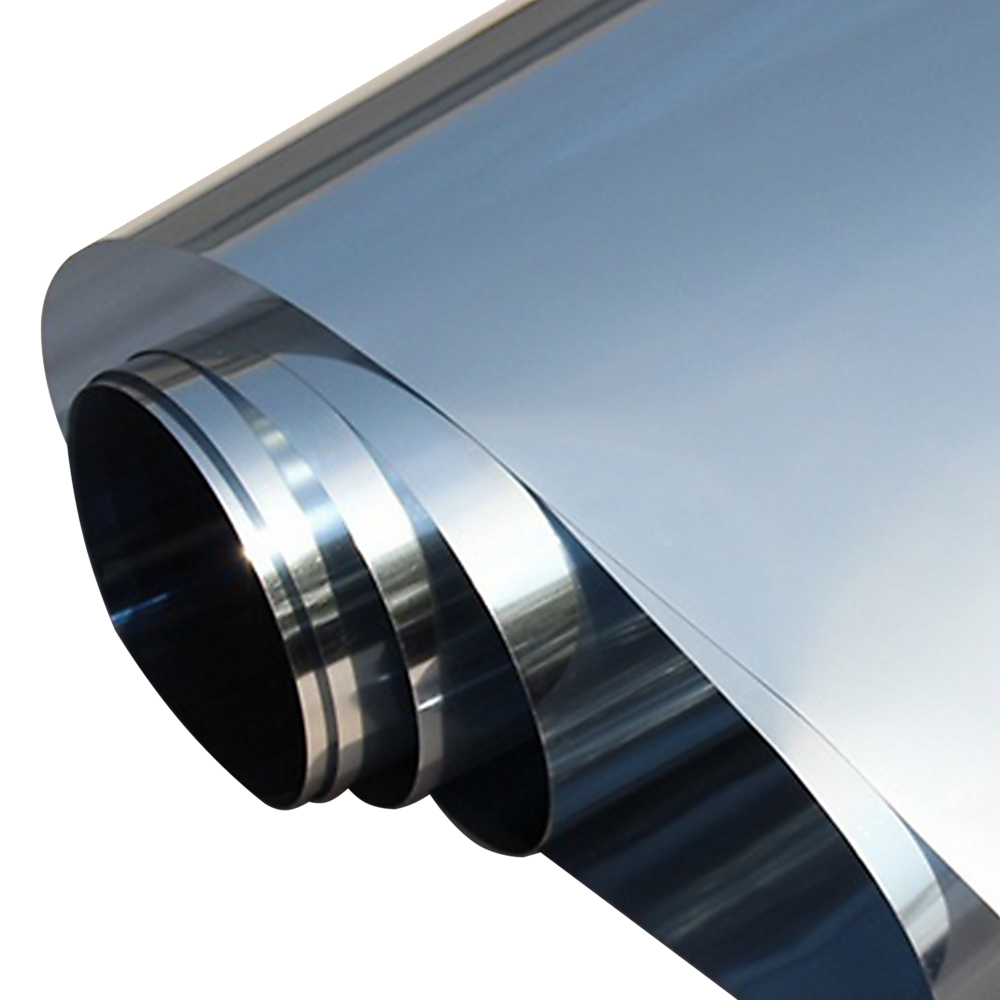 Building Materials: One Way Mirror Privacy Reflection Window Tint Film STOP HEAT 24Ft x 2Ft