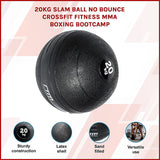 20kg Slam Ball No Bounce Crossfit Fitness MMA Boxing BootCamp