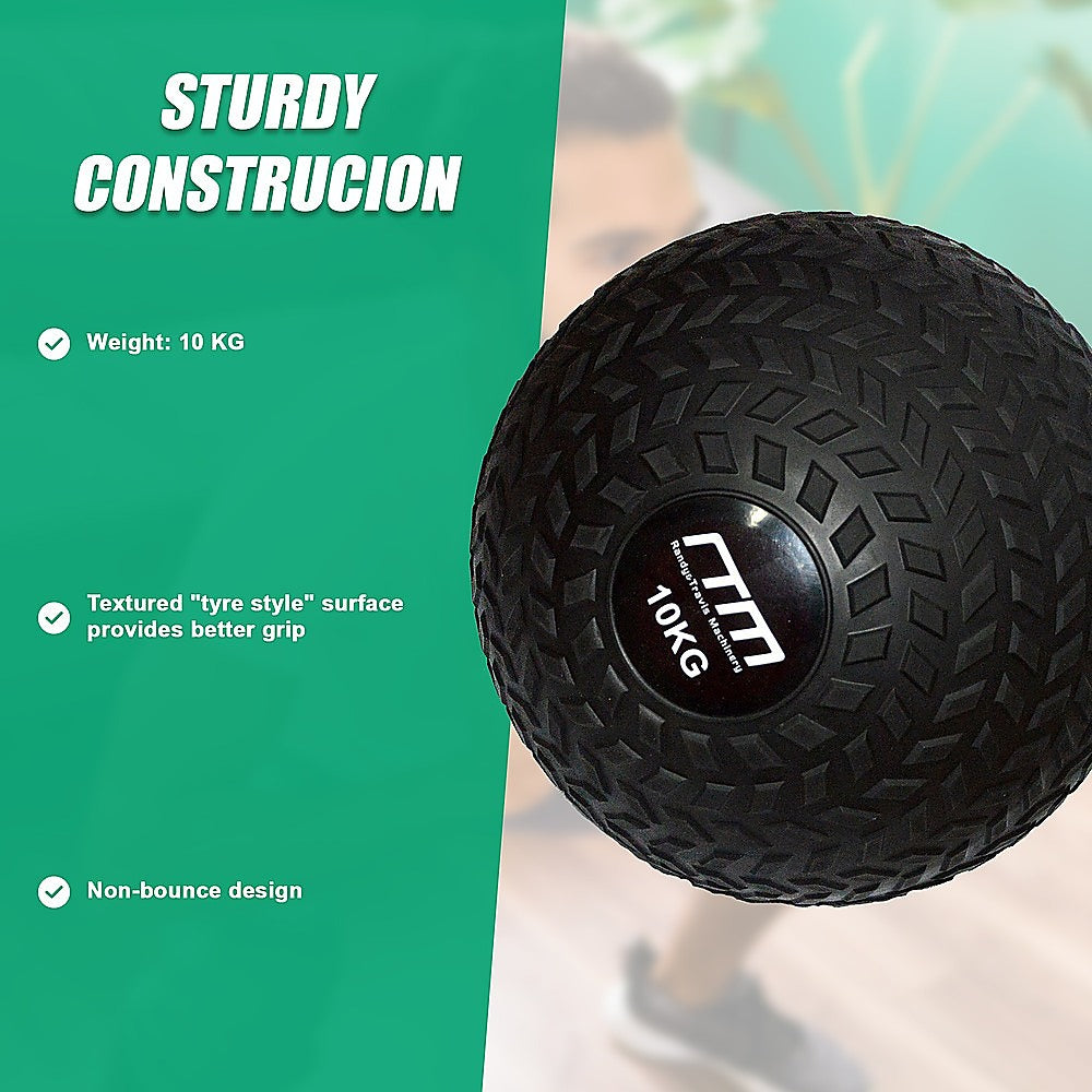 Medicine Balls: 10kg Tyre Thread Slam Ball Dead Ball Medicine Ball for Gym Fitness