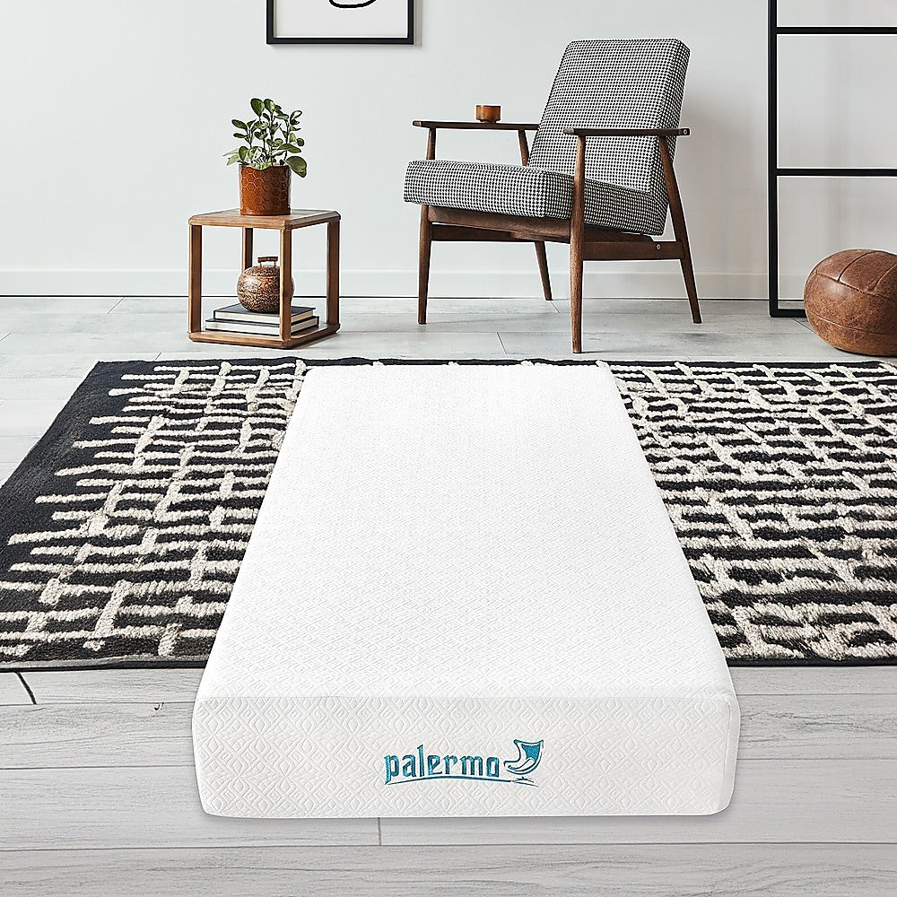 King Single Mattress: Single 25cm Gel Memory Foam Mattress  Dual-Layered Comfort with CertiPUR-US Certified Foam