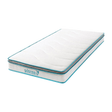 Single Mattress: Single 20cm Hybrid Mattress  Memory Foam and Innerspring Support