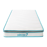 Single Mattress: Single 20cm Hybrid Mattress  Memory Foam and Innerspring Support