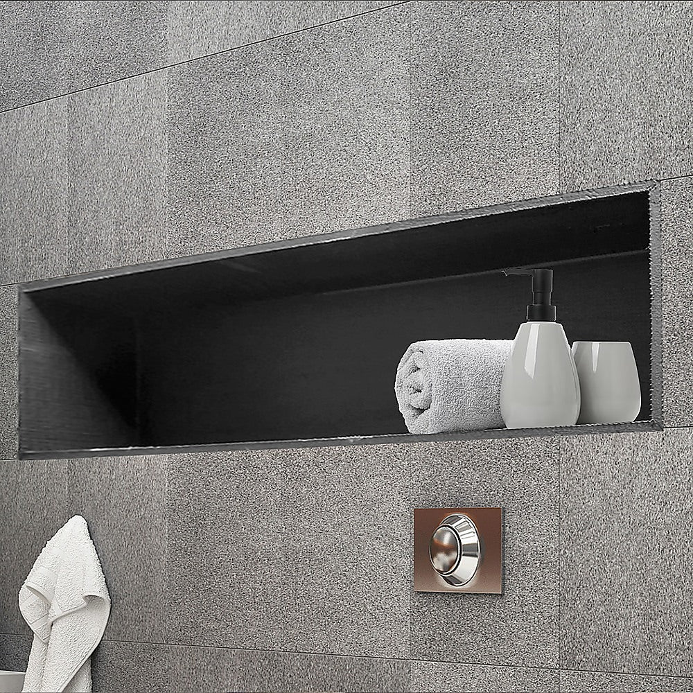 Kitchen & Bathroom DIY: Shower Niche - 250 x 900 x 92mm Prefabricated Wall Bathroom Renovation