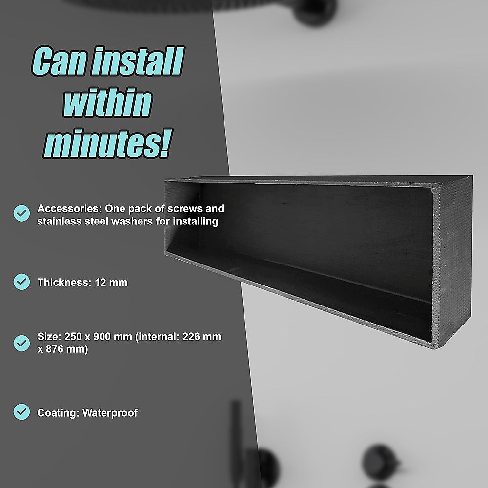 Kitchen & Bathroom DIY: Shower Niche - 250 x 900 x 92mm Prefabricated Wall Bathroom Renovation