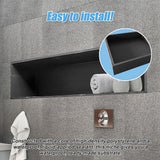 Kitchen & Bathroom DIY: Shower Niche - 250 x 900 x 92mm Prefabricated Wall Bathroom Renovation