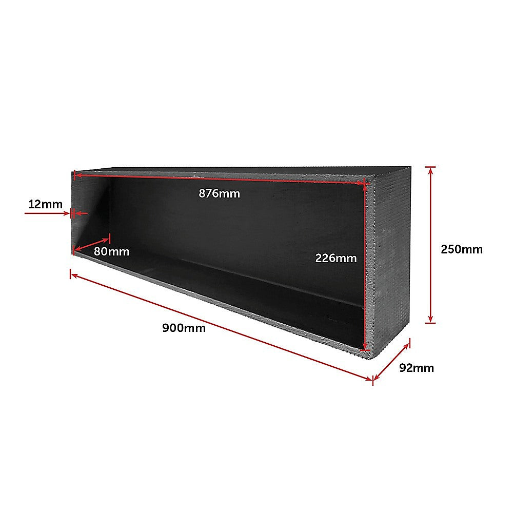 Kitchen & Bathroom DIY: Shower Niche - 250 x 900 x 92mm Prefabricated Wall Bathroom Renovation
