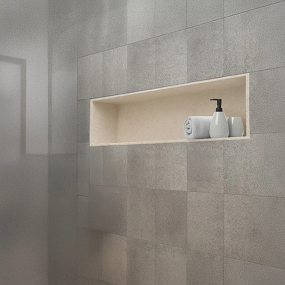 Kitchen & Bathroom DIY: Shower Niche - 250 x 900 x 92mm Prefabricated Wall Bathroom Renovation