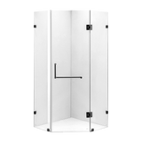 900 x 900mm Frameless 10mm Glass Shower Screen By Della Francesca