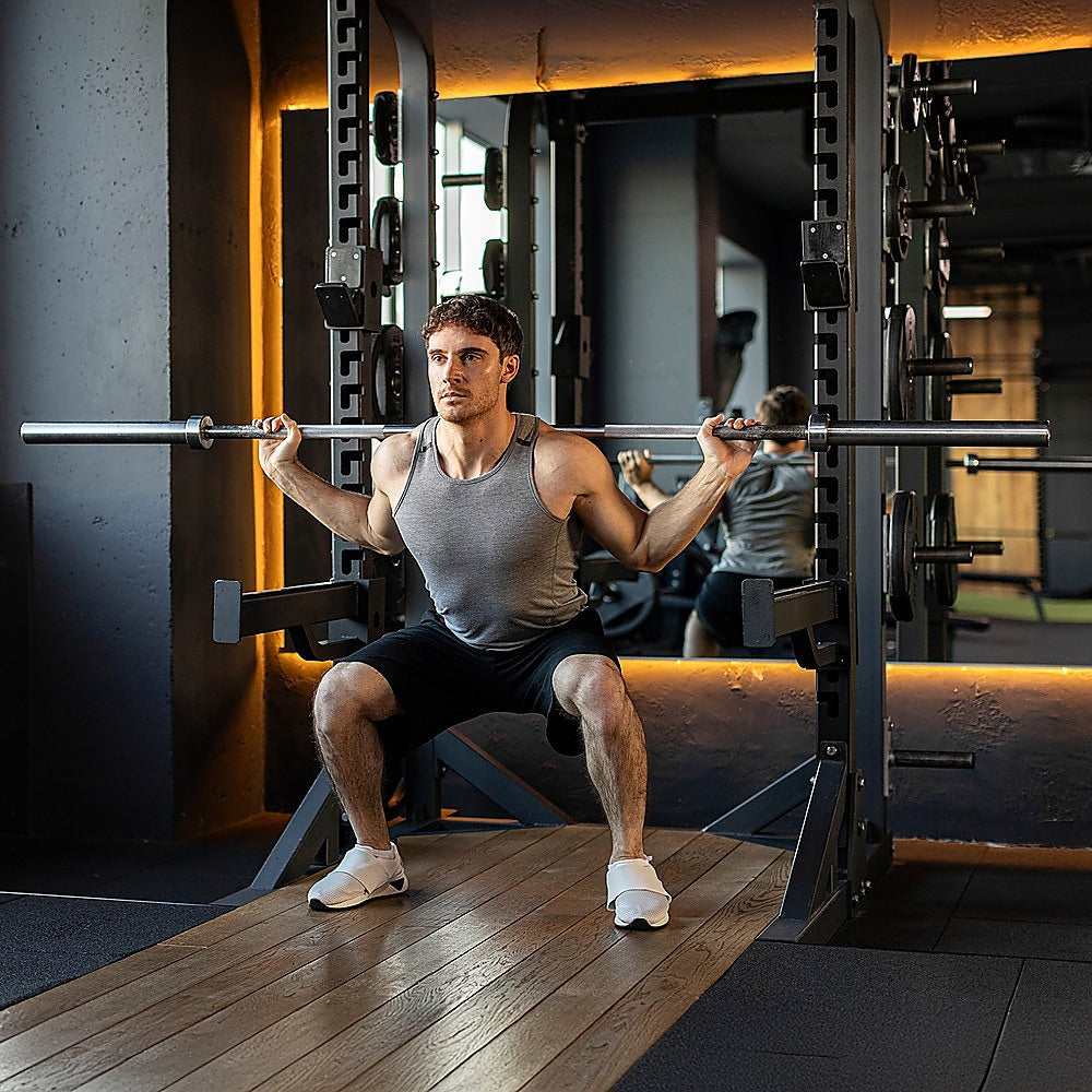 Gym Equipment & Accessories: 20kg Olympic Barbell 700lb Rated for Powerlifting Home Gym Training