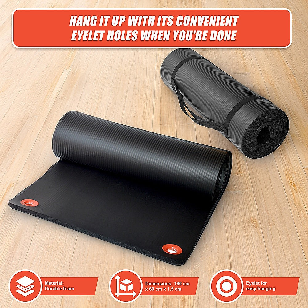 Gym Mats: Eyelet Hanging Exercise Mat