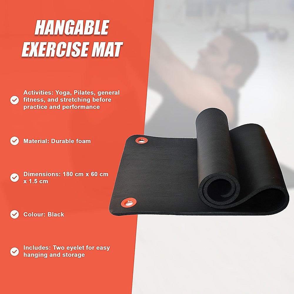 Gym Mats: Eyelet Hanging Exercise Mat