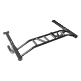 Gym Equipment & Accessories: Wall Mounted Multi Grip Chin Up Bar  Heavy Duty Pull Up Station for Upper Body Training