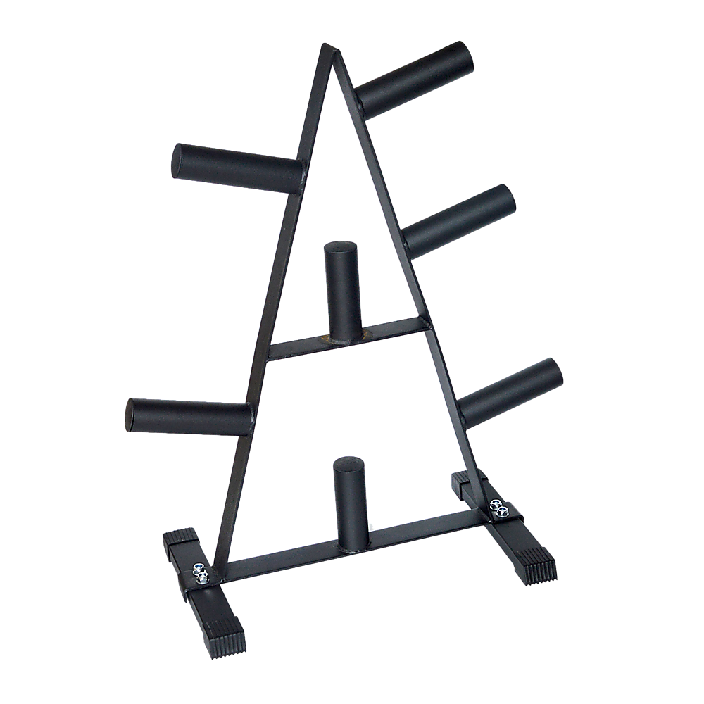 Gym Equipment & Accessories: Olympic Weight Plate Storage Rack 250kg Capacity