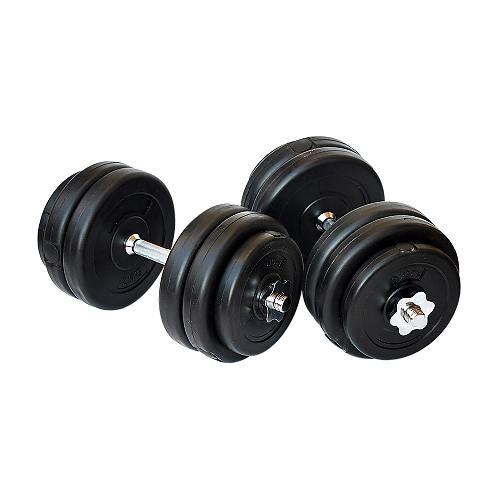 Weightlifting Machines & Racks: 30KG Dumbbell Adjustable Weight Set