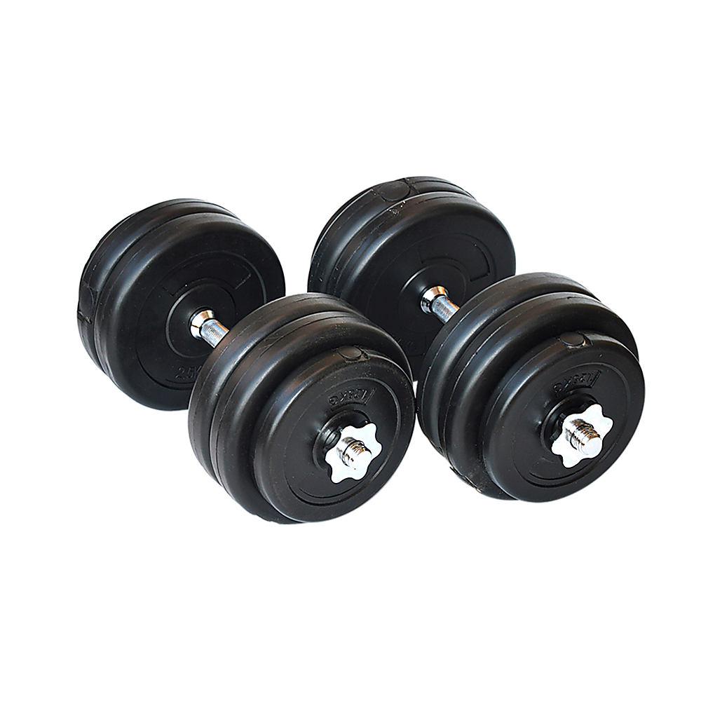 Weightlifting Machines & Racks: 30KG Dumbbell Adjustable Weight Set