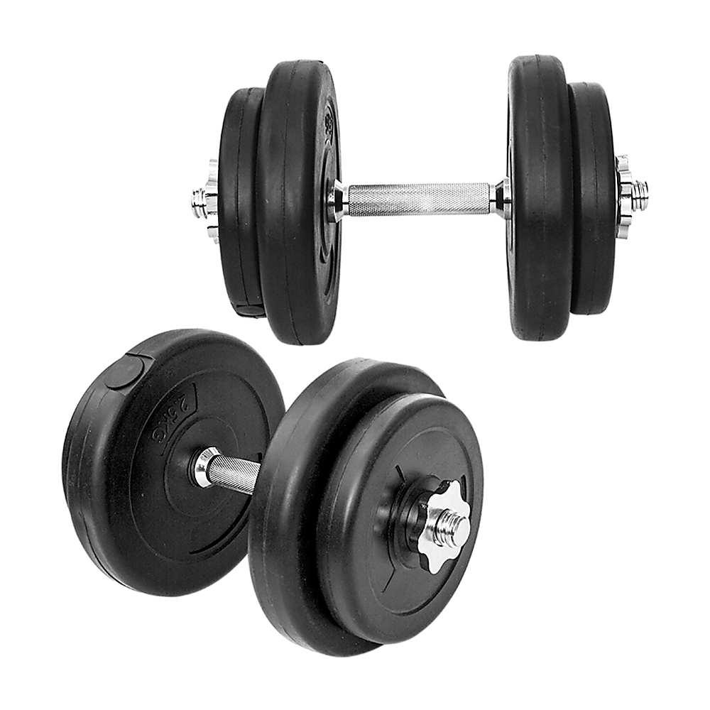 Weightlifting Machines & Racks: 20KG Dumbbell Adjustable Weight Set