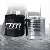 Weightlifting Machines & Racks: Chrome Metric Fractional Olympic Weight Plates 0.25 to 1kg Set