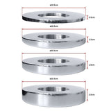 Weightlifting Machines & Racks: Chrome Metric Fractional Olympic Weight Plates 0.25 to 1kg Set
