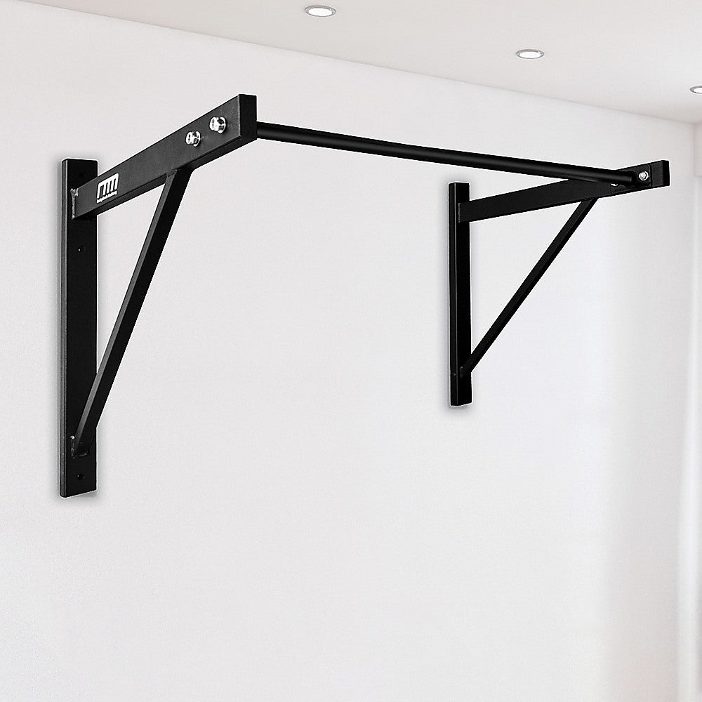 Gym Equipment & Accessories: Wall Mounted Pull Up Bar  Heavy Duty Chin Up Station for Home Upper Body Training