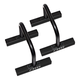 Gym Equipment & Accessories: Steel Parallette Bars for Push Ups, Dips & Calisthenics Home Strength Training