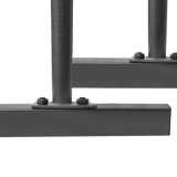 Gym Equipment & Accessories: Steel Parallette Bars for Push Ups, Dips & Calisthenics Home Strength Training