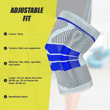 Supports & Braces: Full Knee Support Brace Knee Protector Large