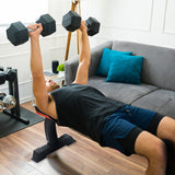 Gym Equipment & Accessories: Commercial Flat Weight Lifting Bench