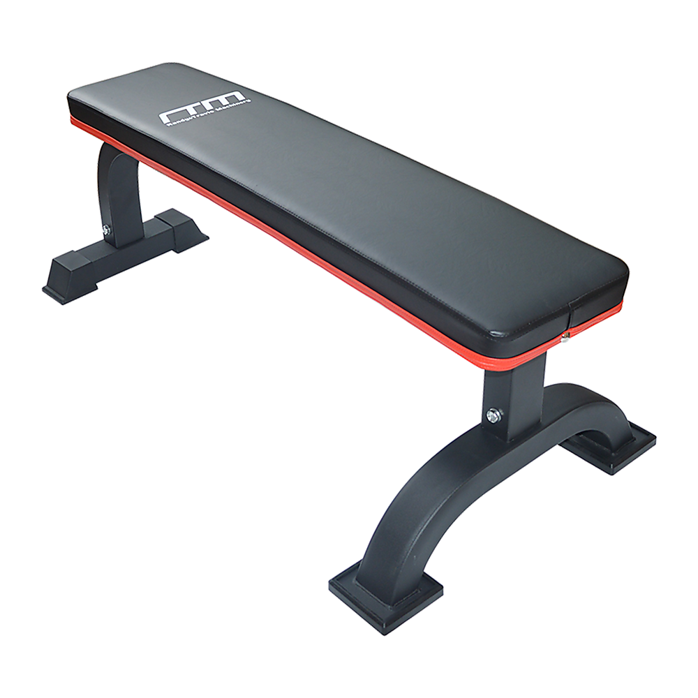 Gym Equipment & Accessories: Commercial Flat Weight Lifting Bench