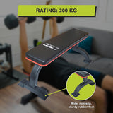 Gym Equipment & Accessories: Commercial Flat Weight Lifting Bench