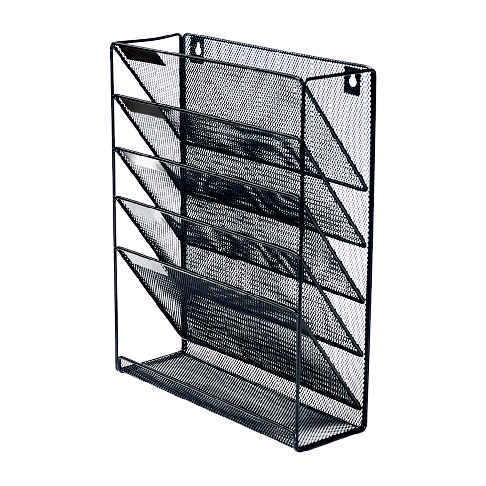 Filing & Organisation: Wall Mount 6 Pocket Hanging File Sorter Organizer Folder Holder Rack Storage