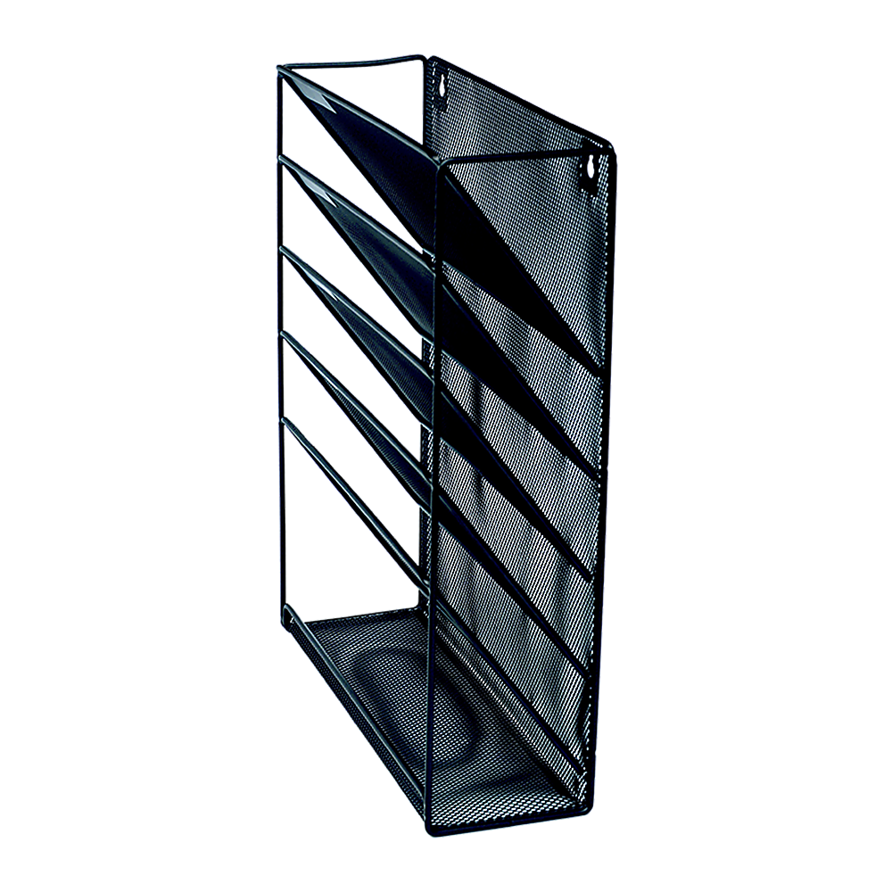 Filing & Organisation: Wall Mount 6 Pocket Hanging File Sorter Organizer Folder Holder Rack Storage