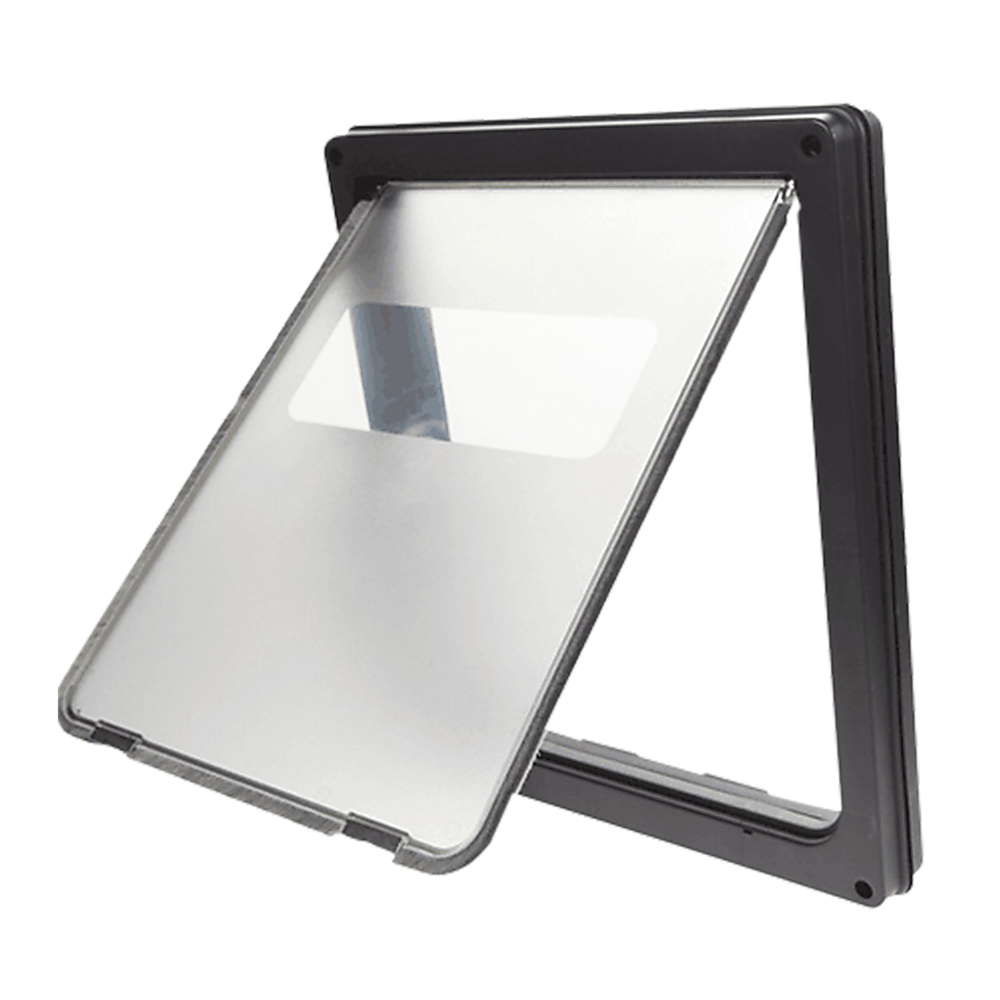 Cat & Dog Flaps: Pet Cat Dog Safe Security Flap Locking Door