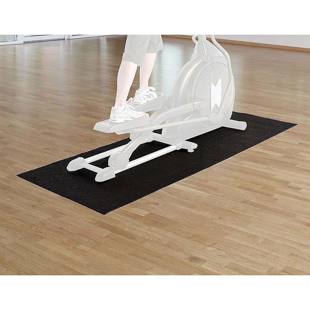 Gym Equipment & Accessories: 2m Gym Rubber Floor Mat Reduce Treadmill Vibration