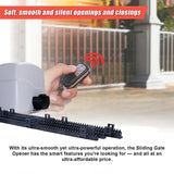 700KG Auto Slide Sliding Gate Opener Automatic w 4m Rail