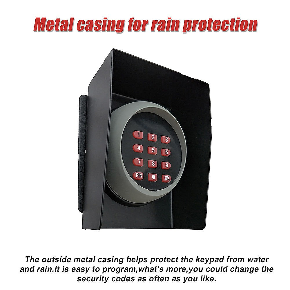 Fence & Gate Accessories: Wireless Keypad Entry For Swing And Sliding Gate with Metal Casing