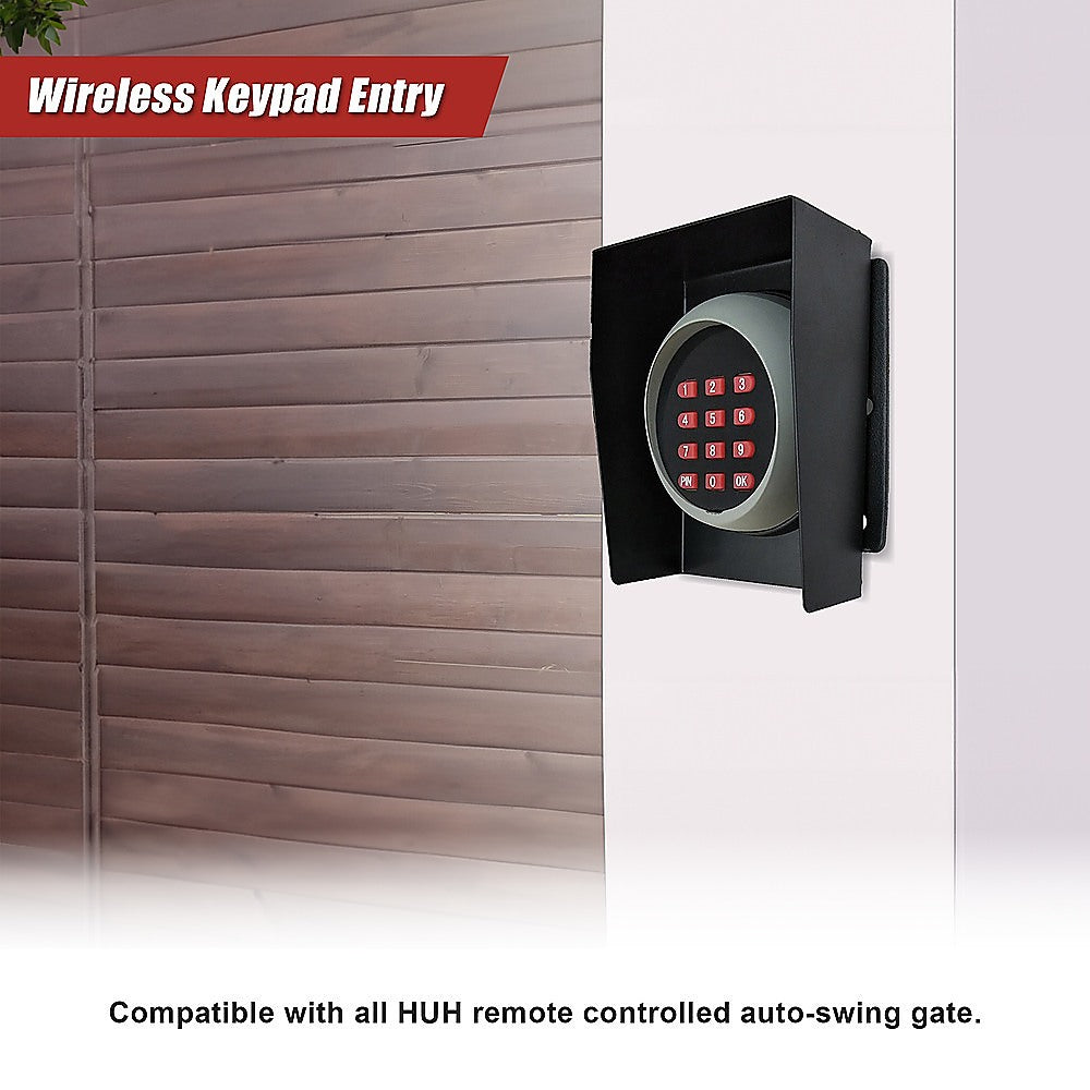 Fence & Gate Accessories: Wireless Keypad Entry For Swing And Sliding Gate with Metal Casing