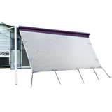 4.9m Caravan Privacy Screen Side Sunscreen Sun Shade for 17' Roll Out Awning