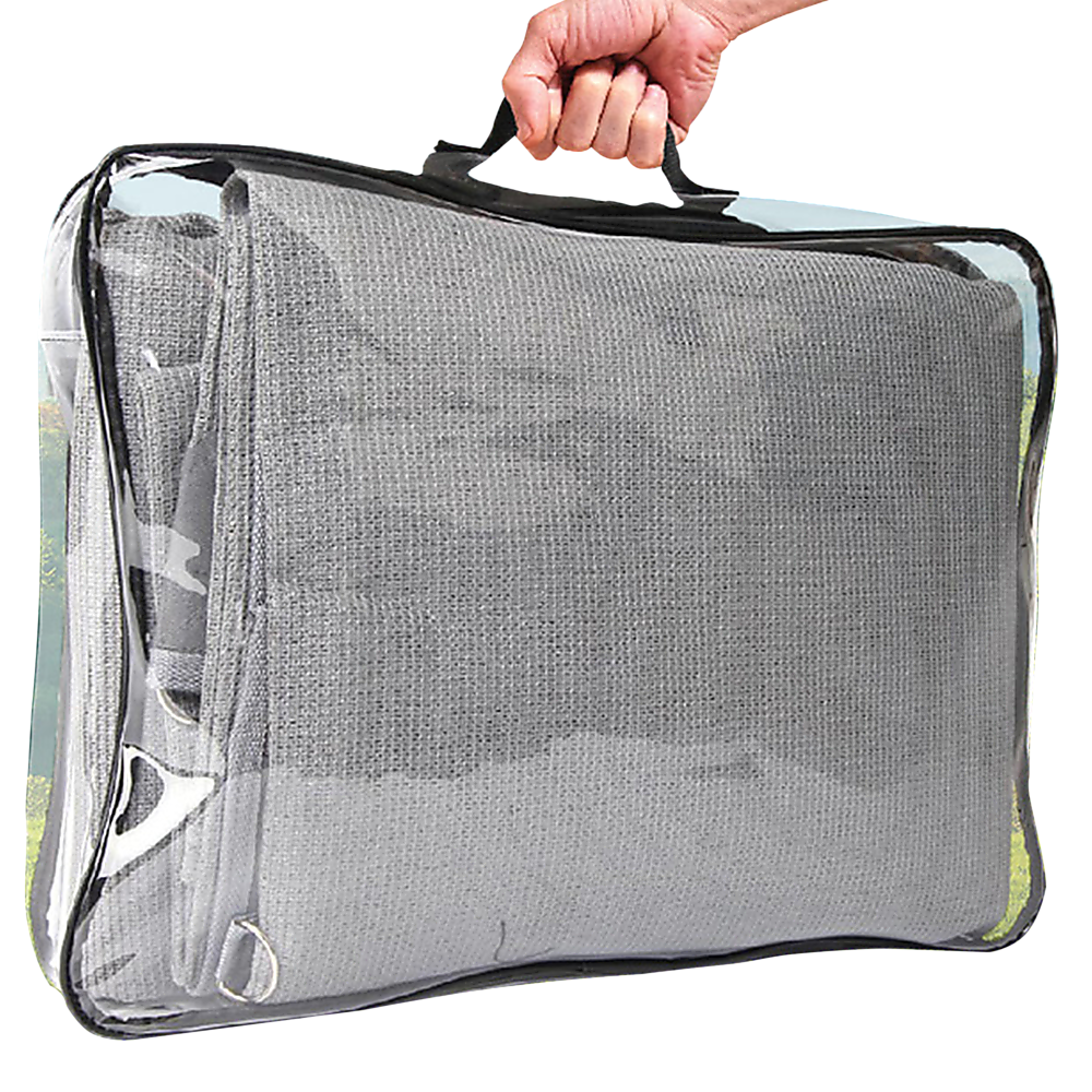 Awnings: 4.9m Caravan Privacy Screen Side Sunscreen Sun Shade for 17' Roll Out Awning
