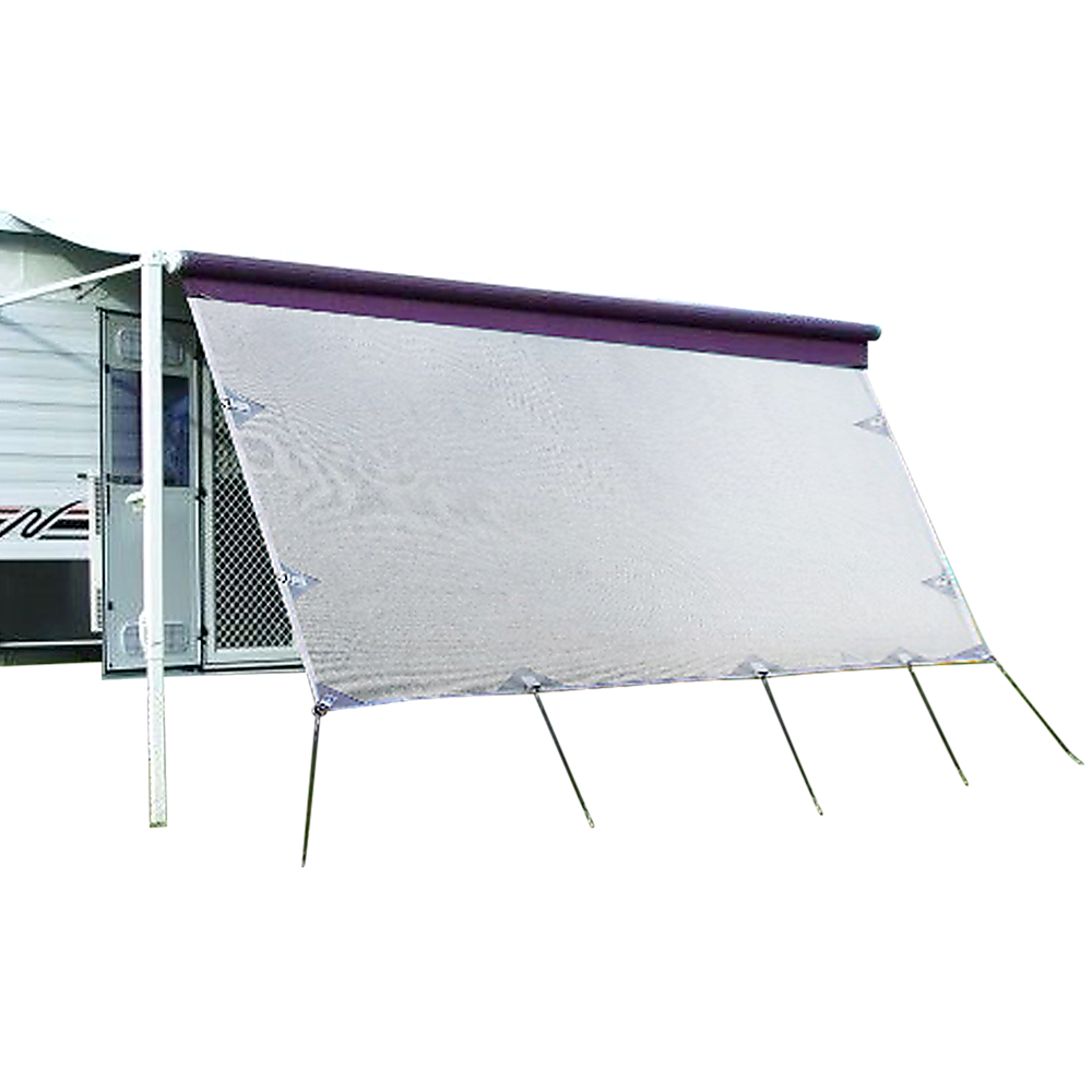 Awnings: 4.6m Caravan Privacy Screen Side Sunscreen Sun Shade for 16' Roll Out Awning