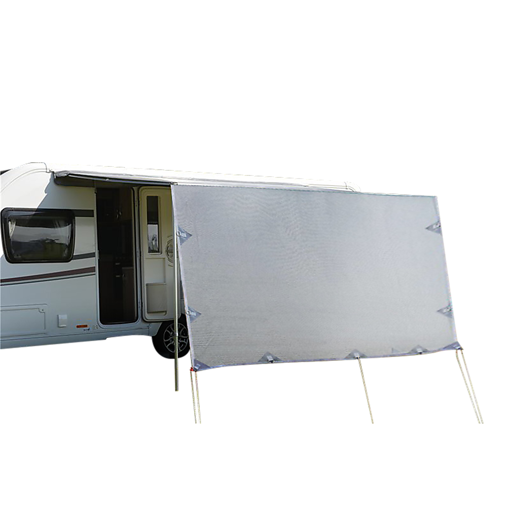 Awnings: Pop Top Caravan Privacy Screen Sun Shade Side Extension 2.1 x 1.8m