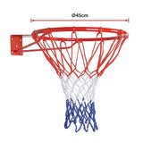 Basketball & Basketball Accessories: Pro Size Wall Mounted Basketball Hoop Ring Goal Net Rim Dunk Shooting Outdoor