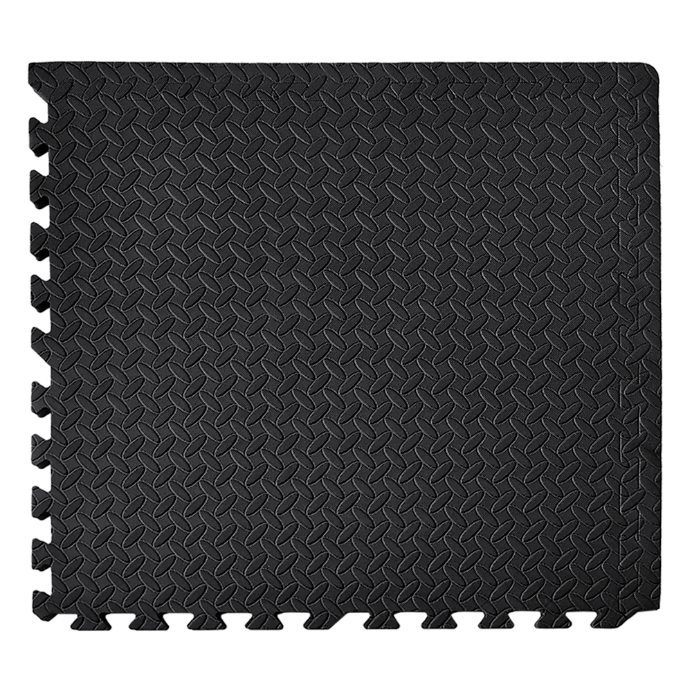 Gym Equipment & Accessories: 12 Tiles EVA Rubber Foam Gym Mat 60x60cm  2.5cm Thick Fitness Flooring Set