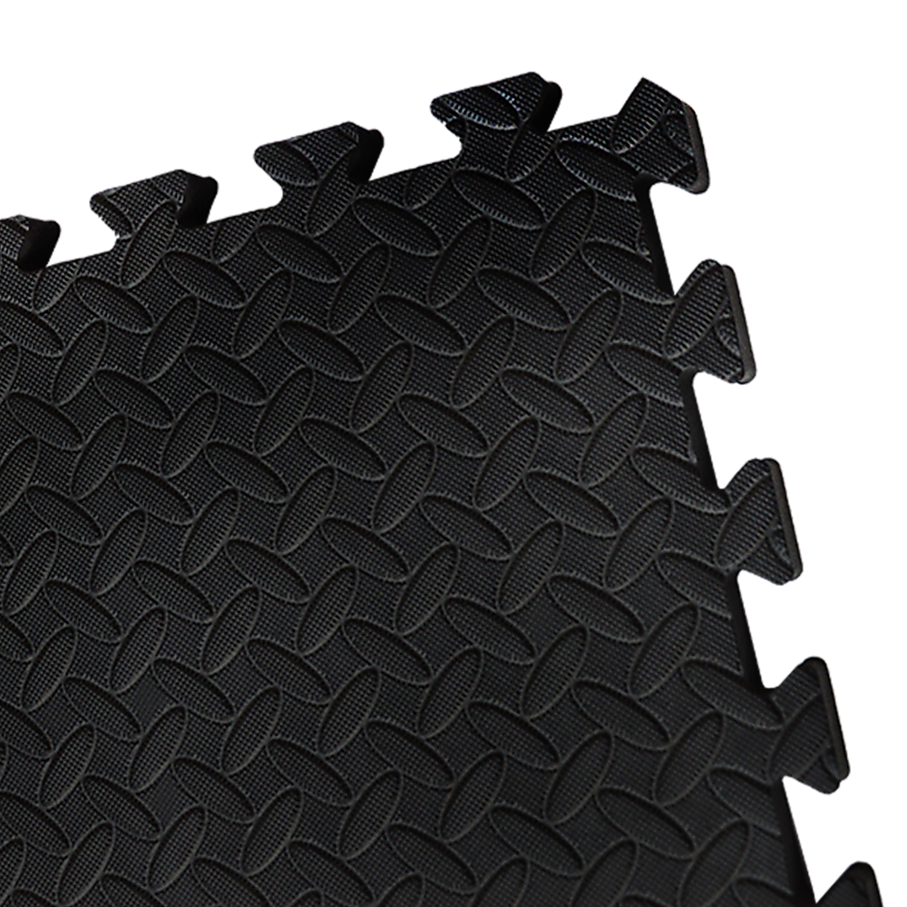 Gym Equipment & Accessories: 12 Tiles EVA Rubber Foam Gym Mat 60x60cm  2.5cm Thick Fitness Flooring Set