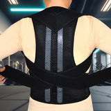 Supports & Braces: Lower Back Brace Unisex Posture Corrector Lumbar Support - Large