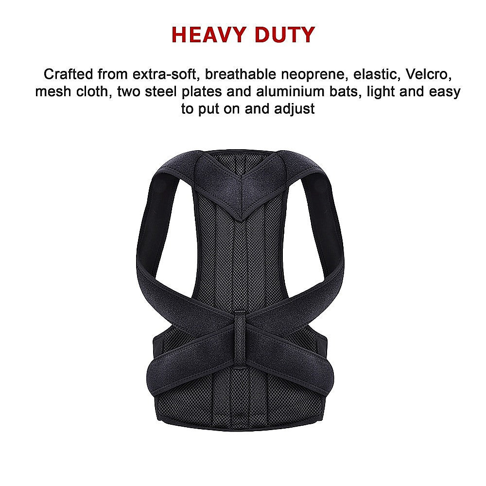 Supports & Braces: Lower Back Brace Unisex Posture Corrector Lumbar Support - Large