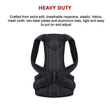 Supports & Braces: Lower Back Brace Unisex Posture Corrector Lumbar Support - Large