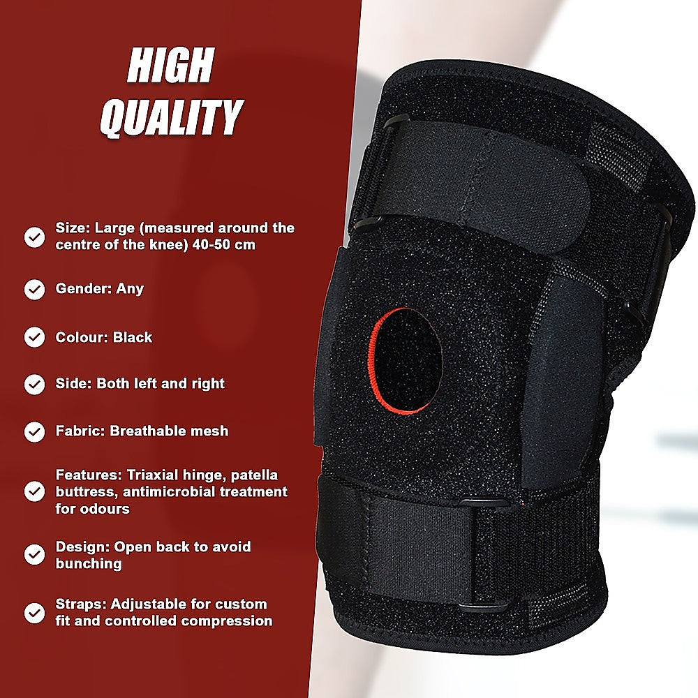 Supports & Braces: Hinged Knee Brace Support ~ ACL MCL ligament Runner's Knee