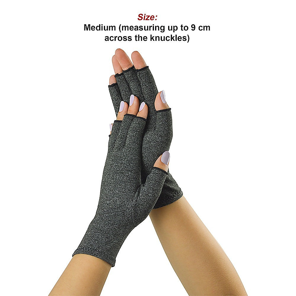 Supports & Braces: Arthritis Gloves Compression Joint Finger Hand Wrist Support Brace - Medium